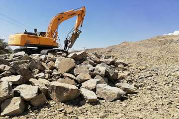عملیات تسطیح معابر و بلوکها